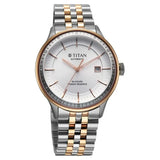 Titan Weekender 60 Hours Power Reserve Concealed Automatic Watch for Men - 90201km01