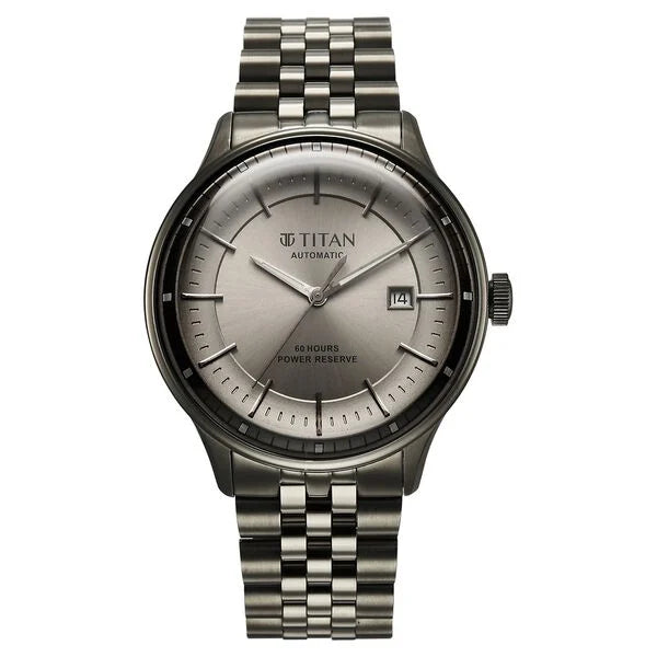Titan Weekender 60 Hours Power Reserve Concealed Automatic Analog Watch for Men 90201qm02 - KRISHNA WATCH COMPANY
