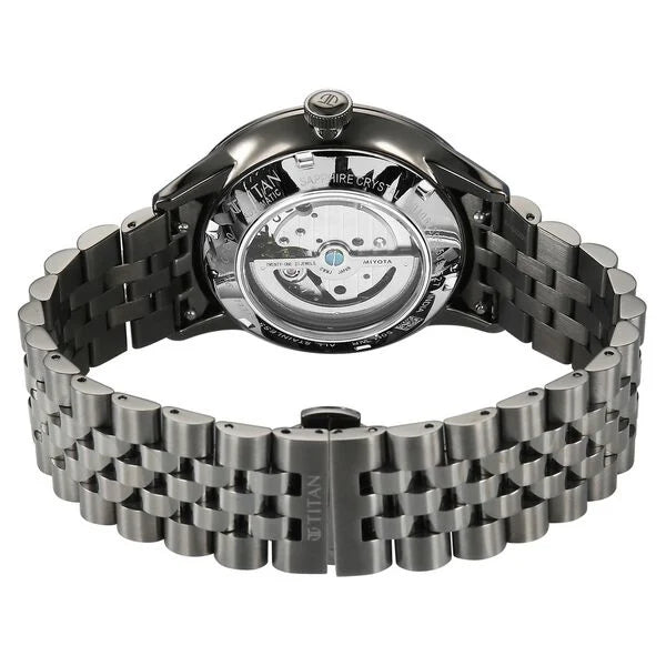 Titan Weekender 60 Hours Power Reserve Concealed Automatic Analog Watch for Men 90201qm02 - KRISHNA WATCH COMPANY