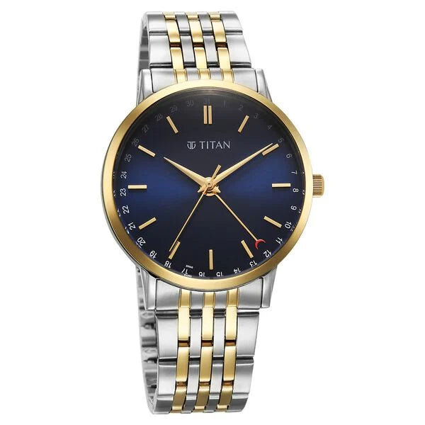 Titan Elegance Analog Watch for Men 90202bm01 - KRISHNA WATCH COMPANY