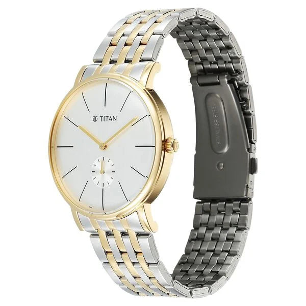 Titan Elegance Watch for Men - 90203BM01 - KRISHNA WATCH COMPANY