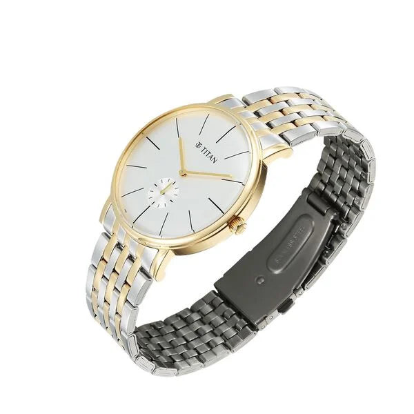 Titan Elegance Watch for Men - 90203BM01 - KRISHNA WATCH COMPANY