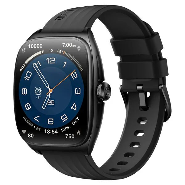 Titan Evolution 4.6 cm (1.85) Curved AMOLED Display | Piezoelectric functional Crown | NitroFast charging - 90204AP01 - KRISHNA WATCH COMPANY