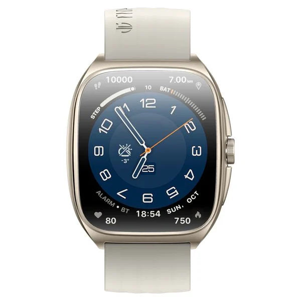 Titan Evolution 4.6 cm (1.85) Curved AMOLED Display | Piezoelectric functional Crown | NitroFast charging 90204ap04 - KRISHNA WATCH COMPANY
