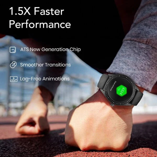 Titan Crest 2.0 With 3.63 CM AMOLED Display With Functional Crown,SingleSync BT Calling,AI Voice Assistant,Find Phone 90205ap01 - KRISHNA WATCH COMPANY