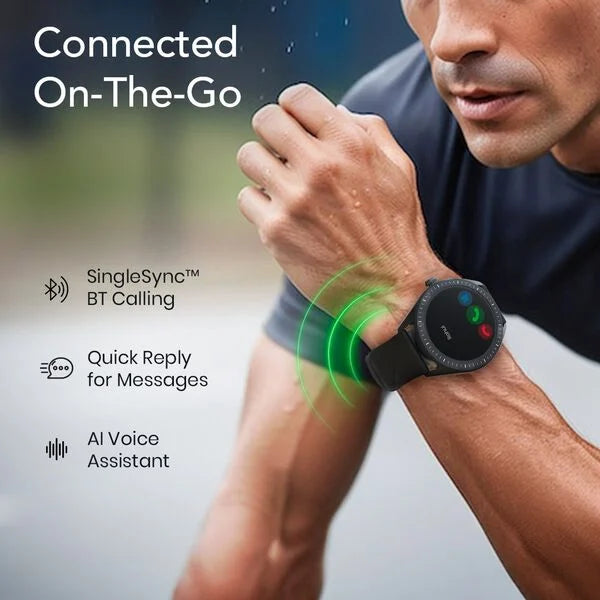 Titan Crest 2.0 With 3.63 CM AMOLED Display With Functional Crown,SingleSync BT Calling,AI Voice Assistant,Find Phone 90205ap01 - KRISHNA WATCH COMPANY