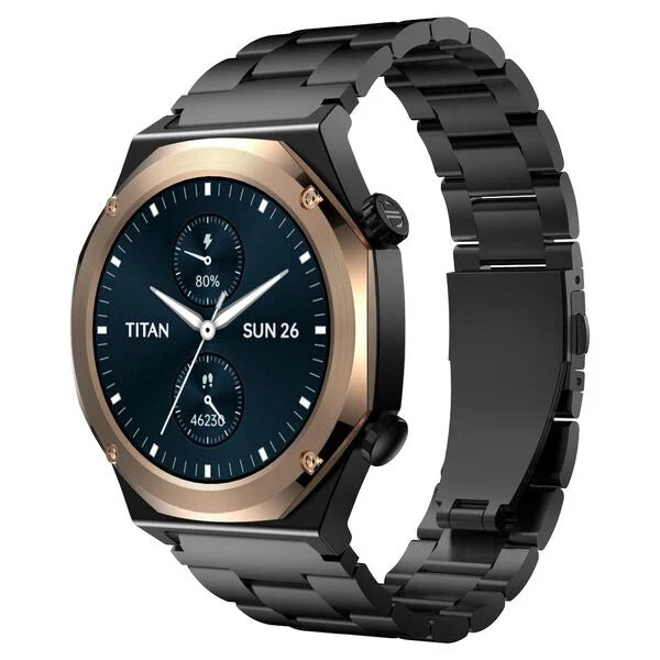 Titan Maestro Premium Metal Smartwatch - 90208km02 - KRISHNA WATCH COMPANY