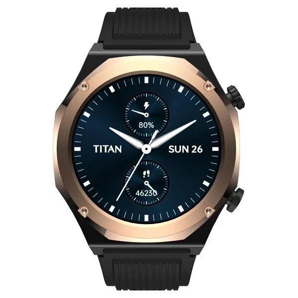 Titan Maestro Premium Metal Smartwatch - 90208km02 - KRISHNA WATCH COMPANY