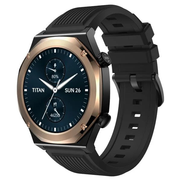 Titan Maestro Premium Metal Smartwatch - 90208km02 - KRISHNA WATCH COMPANY