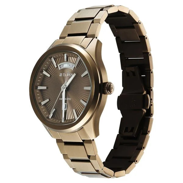 Titan Astral Concealed Automatic Watch for Men - 90209QM01 - KRISHNA WATCH COMPANY