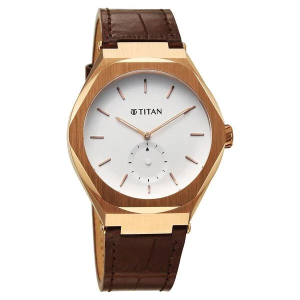 Titan Contour Watch for Men - 90210WL01 - KRISHNA WATCH COMPANY