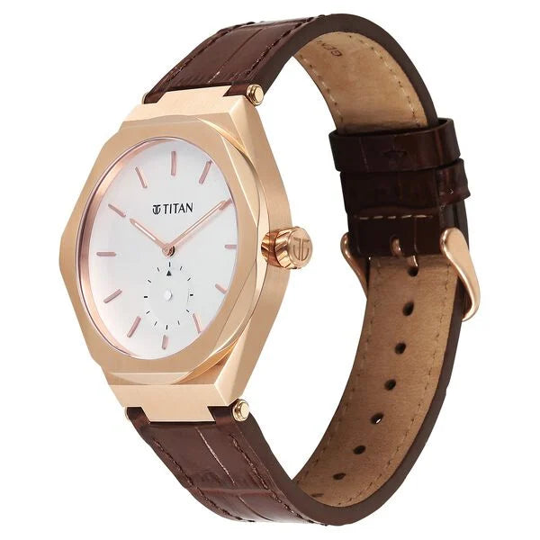 Titan Contour Watch for Men - 90210WL01 - KRISHNA WATCH COMPANY