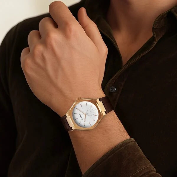 Titan Contour Watch for Men - 90210WL01 - KRISHNA WATCH COMPANY