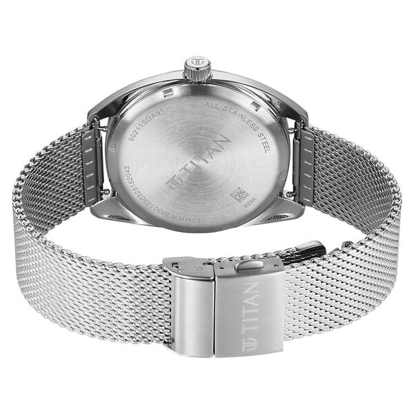 Titan Tonneau Watch for Men - 90211SM01 - KRISHNA WATCH COMPANY