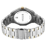 Titan Regalia Dodecagon Quartz Analog Watch For Men - 90212BM01 - KRISHNA WATCH COMPANY