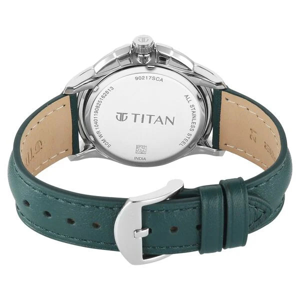 Titan Classique Four Eye Multifunction Watch for Men 90217sl02 - KRISHNA WATCH COMPANY