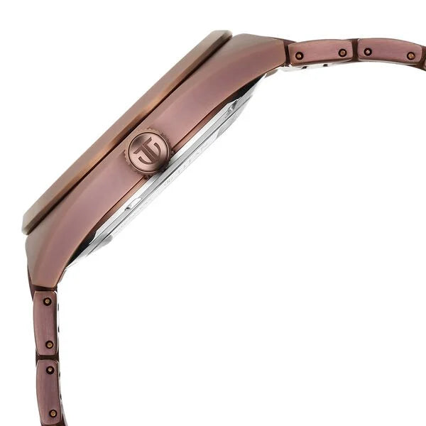 Titan Nexus Skeletal Automatic Analog with Brown Dial Brown Stainless Steel Strap Watch for Men 90221qm01