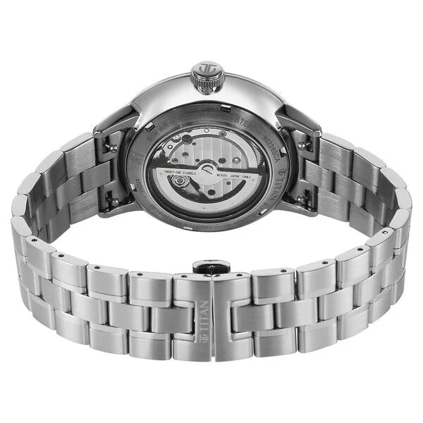 Titan Orbital Open Heart Automatic Watch for Men 90226sm01 - KRISHNA WATCH COMPANY
