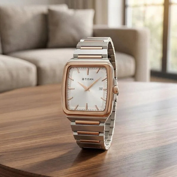 Titan Classique Sleek fit Quartz Analog Executive Style Watch 90260km01