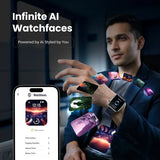 Titan Smart 4.0 Smartwatch with 1.93" AMOLED Display, Infinite AI Watch Faces, AI Voice assistant, Smart Hydration 90299np01k