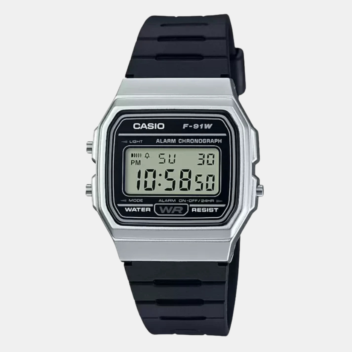 CASIO YOUTH F-91WM-7ADF - D141 Black Digital - Unisex Watch - KRISHNA WATCH COMPANY