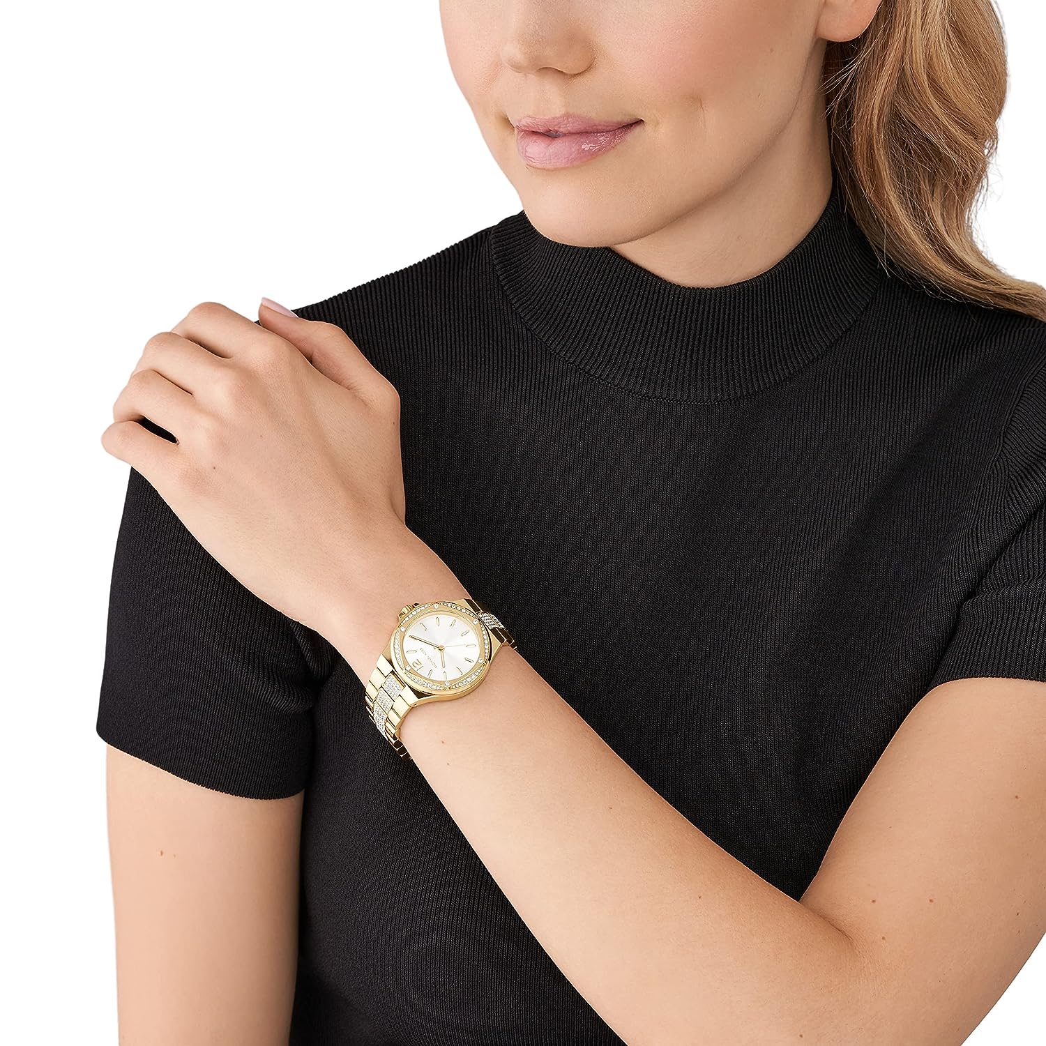 Michael Kors Lennox Analog White Dial Women's Watch-MK7361 - KRISHNA WATCH COMPANY