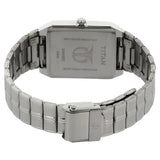 TITAN White Dial Silver Metal Strap Watch - 9264SM01