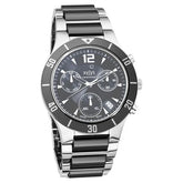 Xylys Swiss Analog Stainless Steel Black Dial Watch for Men 9295dm04