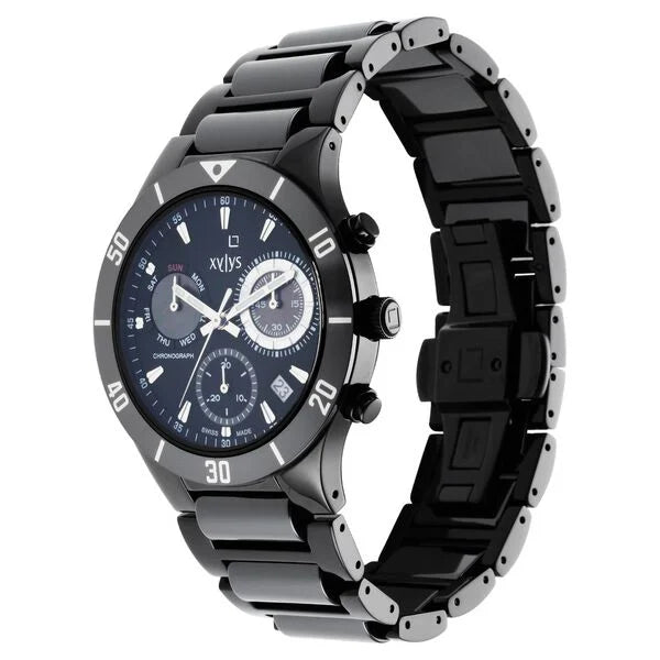 Xylys Swiss Chronograph Stainless Steel Watch For Men - 9295DM05 - KRISHNA WATCH COMPANY