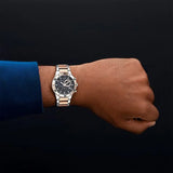 Xylys Swiss Chronograph Stainless Steel Black Dial Watch for Men 9295km02 - KRISHNA WATCH COMPANY
