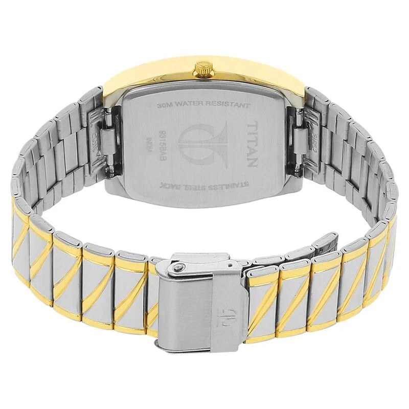 Titan Analog with Date White Dial Stainless Steel Strap watch for Men 9315BM01 - KRISHNA WATCH COMPANY