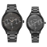 Titan Bandhan Black Dial Stainless Steel Strap Watch 9400494204NM01