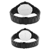 Titan Bandhan Black Dial Stainless Steel Strap Watch 9400494204NM01