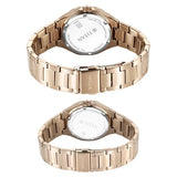 Titan Bandhan Quartz Analog Silver Dial Pink Stainless Steel Strap Watch For Couple 9400994209wm01