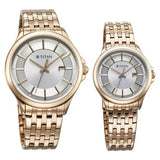 Titan Bandhan Quartz Analog with Date Silver Dial Pink Watch For Couple - 9401194211WM01