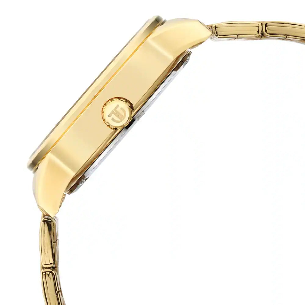 Titan Regalia Opulent White Dial Two Toned Watch - 9441YM02 - KRISHNA WATCH COMPANY