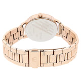 Titan Rose Gold Dial Rose Gold Stainless Steel Strap Watch 95037WM01