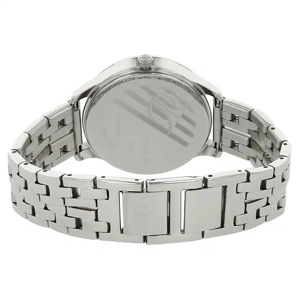 TITAN Silver Dial Silver Stainless Steel Strap Watch NL95040SM01 (DG290) - KRISHNA WATCH COMPANY