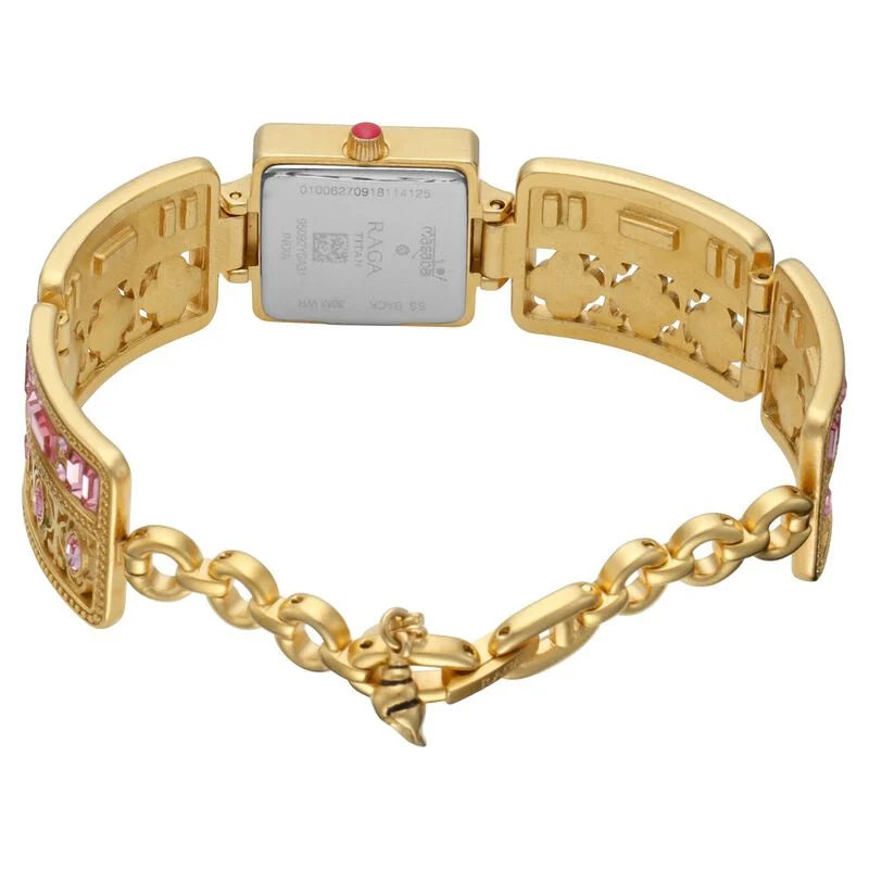Titan Raga X Masaba Mother of Pearl Dial Women Watch - 95092YM01 - KRISHNA WATCH COMPANY