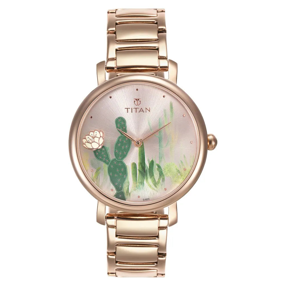 Titan Cactus & Balloons from Valentines Collection 95102WM02F (DJ623) - KRISHNA WATCH COMPANY
