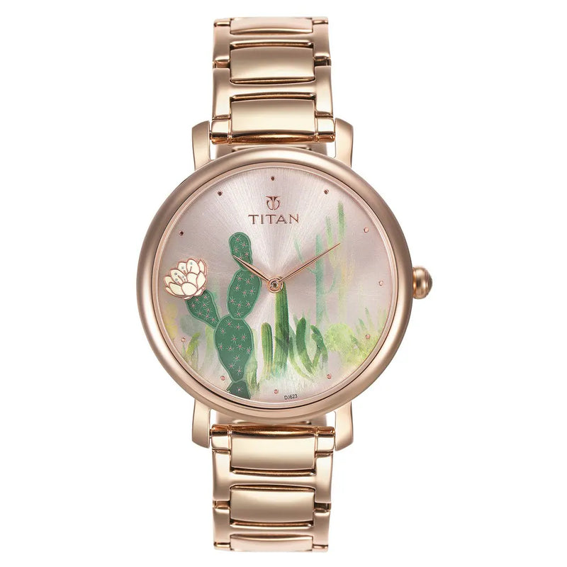 Titan Cactus & Balloons from Valentines Collection 95102WM02F (DJ623) - KRISHNA WATCH COMPANY