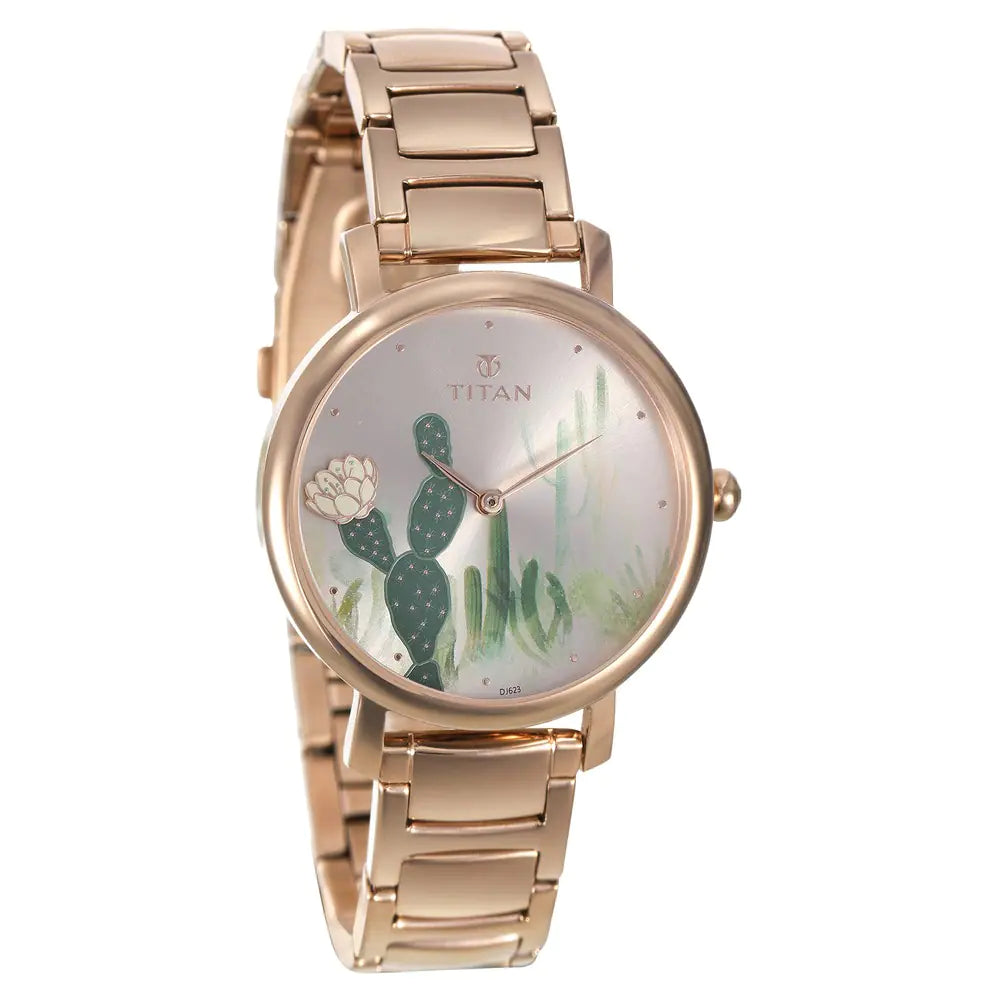 Titan Cactus & Balloons from Valentines Collection 95102WM02F (DJ623) - KRISHNA WATCH COMPANY