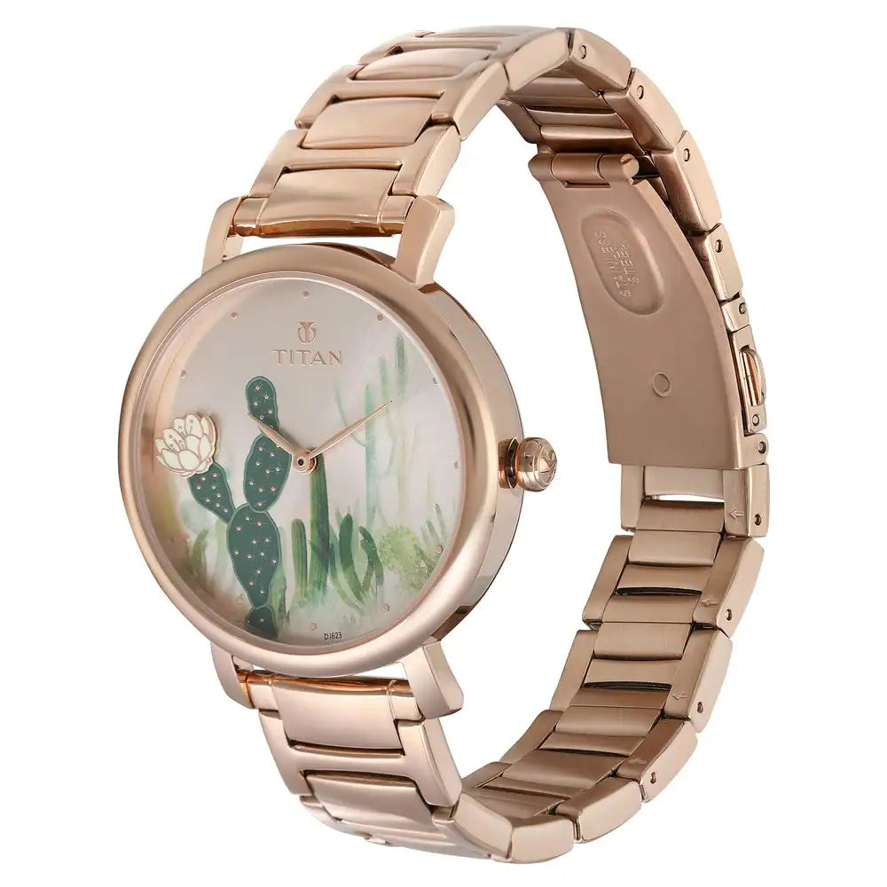 Titan Cactus & Balloons from Valentines Collection 95102WM02F (DJ623) - KRISHNA WATCH COMPANY