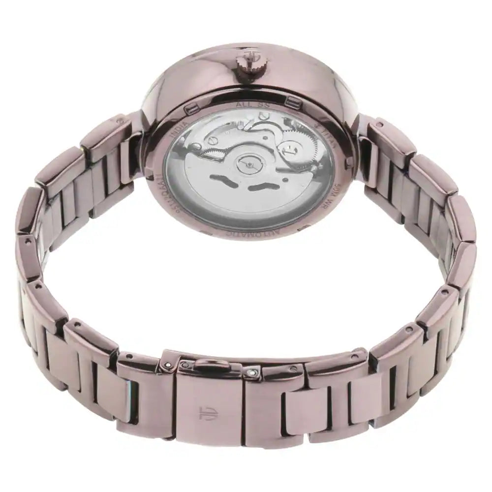 Titan Inspire with Prune Dial Automatic Watch NN95112QM01 (DK127) - KRISHNA WATCH COMPANY