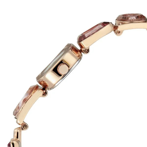 Titan Raga Facets Pink Dial Analog Stainless Steel Strap Watch for Women 95118wm02 - KRISHNA WATCH COMPANY