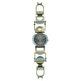 Titan Raga Facets Gun Dial Analog Stainless Steel Strap Watch for Women 95119QM01