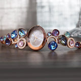 Titan Raga Moments Of Joy Mother of Pearl Dial Women Watch With Metal Strap 95126WM01F