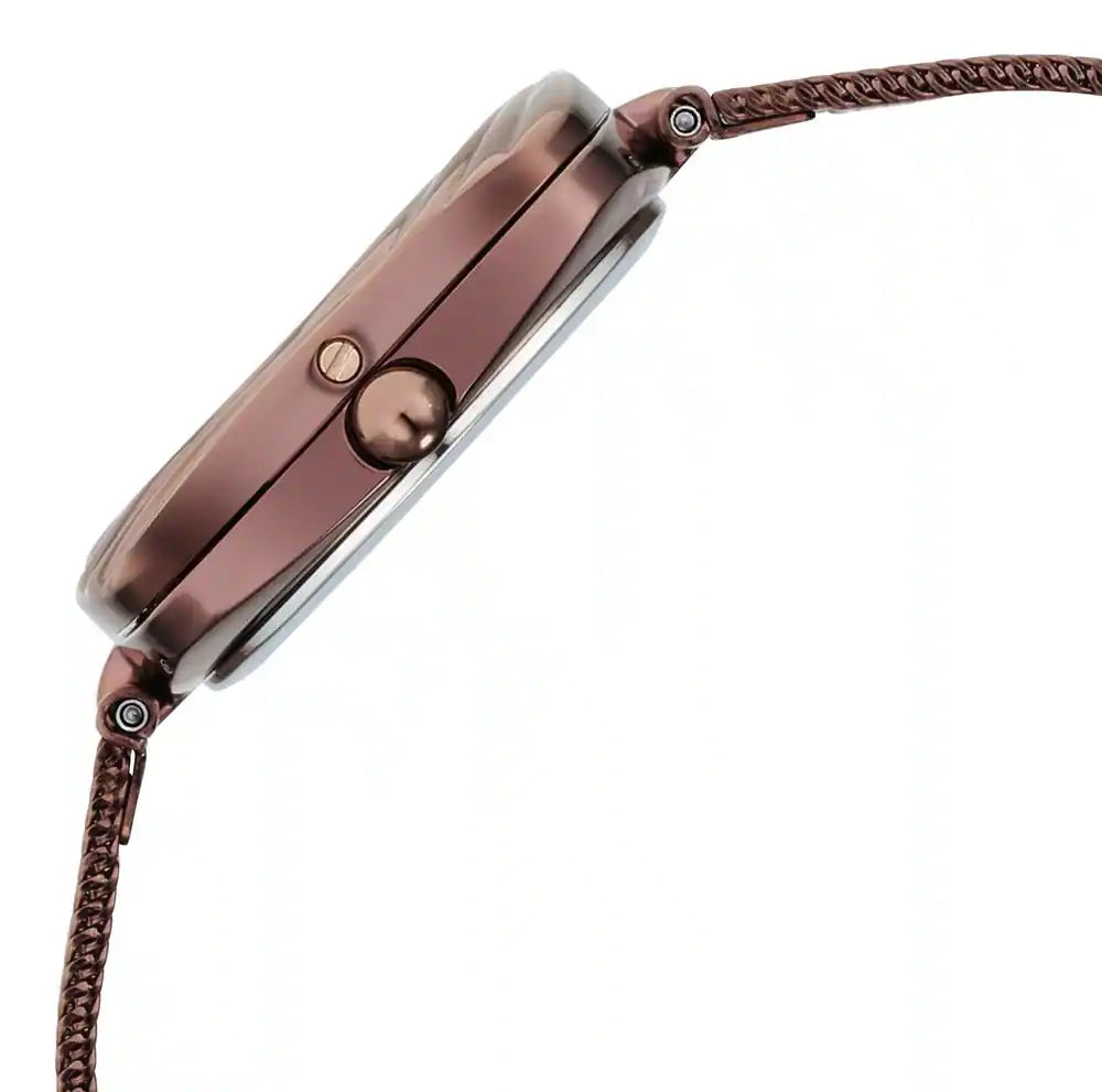 Titan Raga Moments of Joy Watch with Brown Dial & Brass Strap NR95139QM02 / NS95139QM02 - KRISHNA WATCH COMPANY