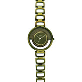 Titan Raga Moments Of Joy Green Dial Women Watch With Metal Strap - 95140QM01