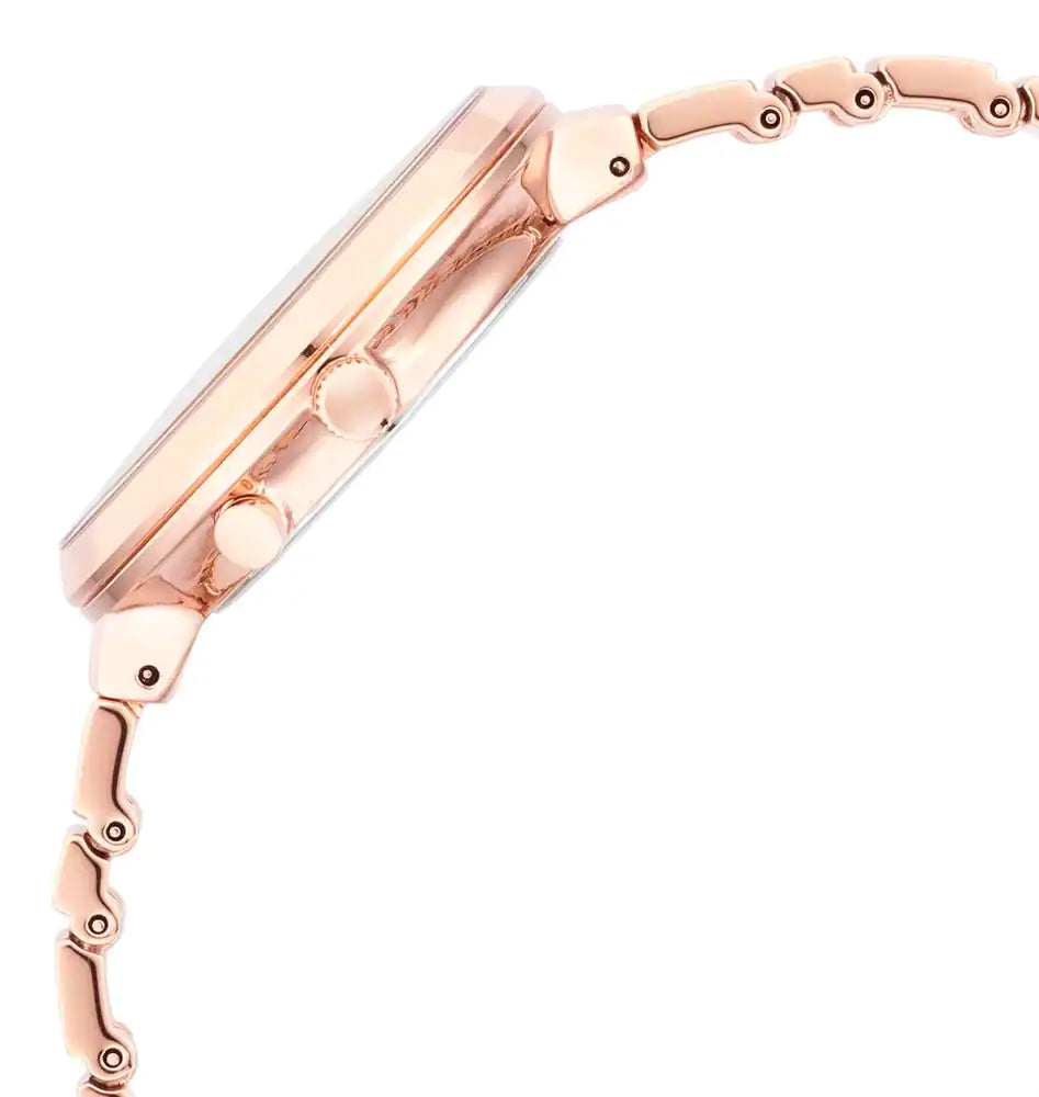 Titan Love All Watch with Mother Of Pearl Dial & Brass Strap - 95150WM01 - KRISHNA WATCH COMPANY